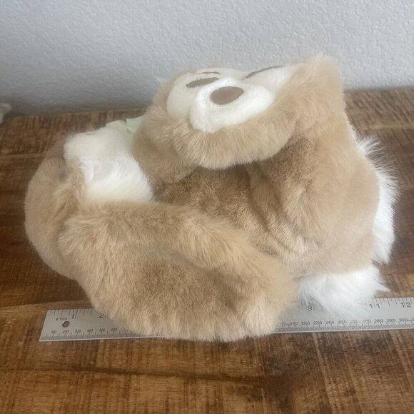 Vintage 90s Commonwealth Bunny Rabbit Plush Stuffed Animal Bow Lop Ears - Picture 7 of 8